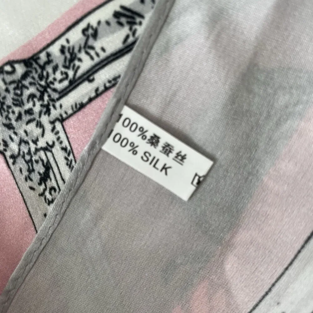 Unbranded 100% Silk Scarf 25
